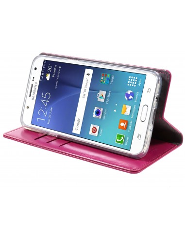 Etui portefeuille Galaxy J5 2016 Mercury Blue Moon