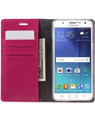 Etui portefeuille Galaxy J5 2016 Mercury Blue Moon