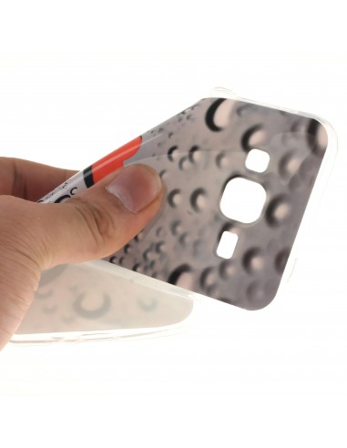 Coque silicone Galaxy J3 / Galaxy J3 2016 Gouttes d'eau