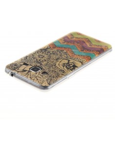 Coque silicone Galaxy J3 / Galaxy J3 2016 Fleurs Jaune