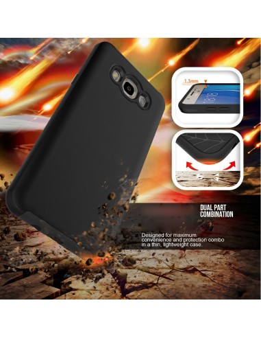 Coque antichoc Galaxy J7 2016 Aspect brossé