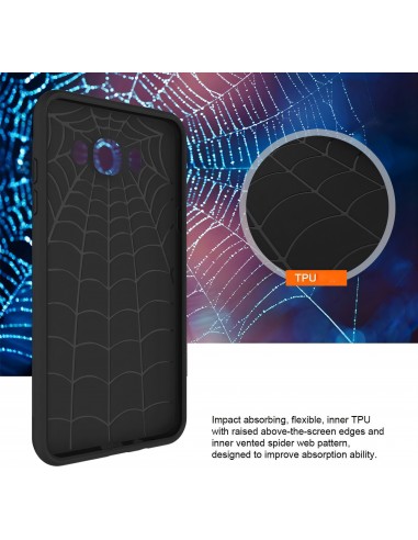 Coque antichoc Galaxy J7 2016 Aspect brossé