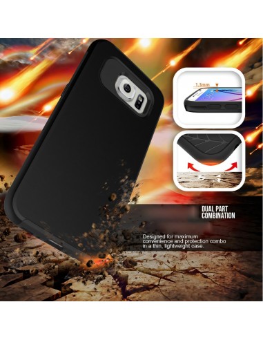 Coque antichoc Galaxy S6 Aspect Brossé