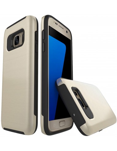 Coque antichoc Galaxy S7 Aspect brossé