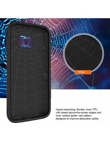 Coque antichoc Galaxy S7 Aspect brossé