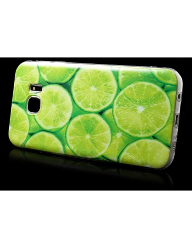 Coque Silicone Galaxy S7 edge Lemon