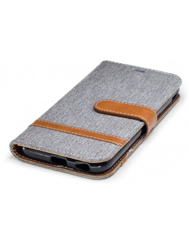 Etui portefeuille Galaxy J3 2017 Jean