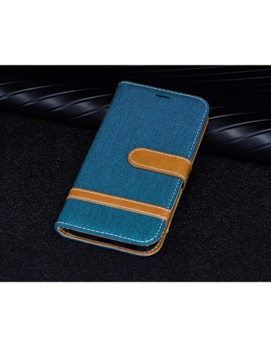 Etui portefeuille Galaxy J3 2017 Jean