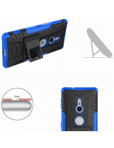 Coque antichoc Sony Xperia XZ2 Hybride avec support