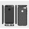 Coque silicone Huawei P Smart Style fibre de carbone