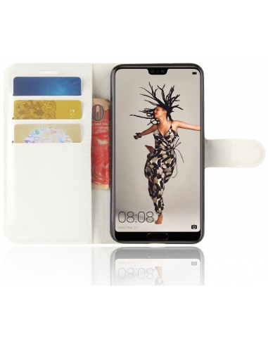 Etui portefeuille Huawei P20 Style cuir