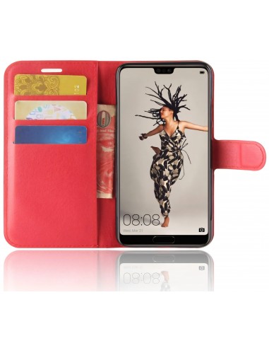 Etui portefeuille Huawei P20 Style cuir