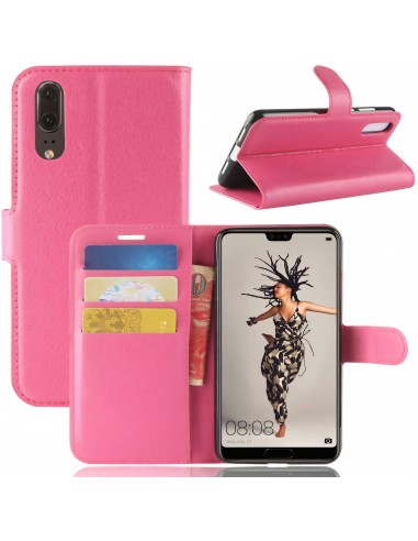 Etui portefeuille Huawei P20 Style cuir