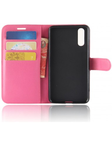 Etui portefeuille Huawei P20 Style cuir