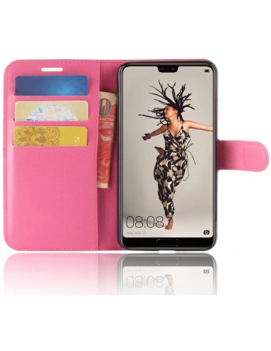 Etui portefeuille Huawei P20 Style cuir
