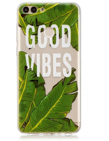 Coque silicone Huawei P Smart Good Vibes