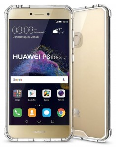 Coque antichoc transparente Huawei P8 Lite 2017 / Honor 8 Lite Transparent