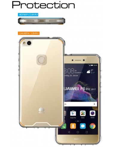 Coque antichoc transparente Huawei P8 Lite 2017 / Honor 8 Lite