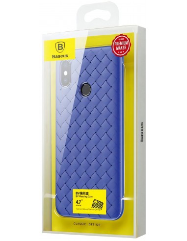 Coque silicone Xiaomi Mi 8 Tissé Baseus