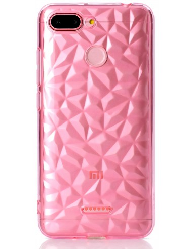 Coque silicone Xiaomi Redmi 6 Diamants 3D