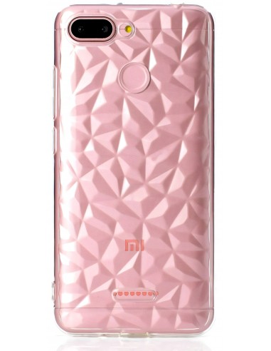 Coque silicone Xiaomi Redmi 6 Diamants 3D