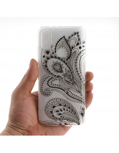 Coque Silicone Xiaomi Mi A2 et Mi 6X Paisley flower