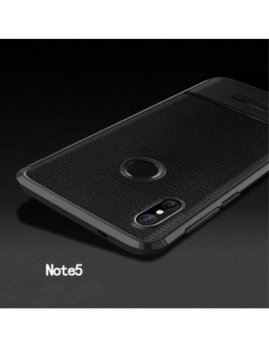 Coque silicone Xiaomi Redmi Note 5 Litchi