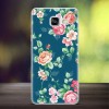 Coque silicone Galaxy A5 2016 Roses Vert