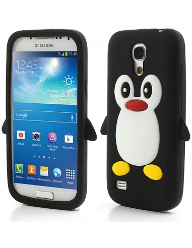 Coque silicone Galaxy S4 Mini Pingouin