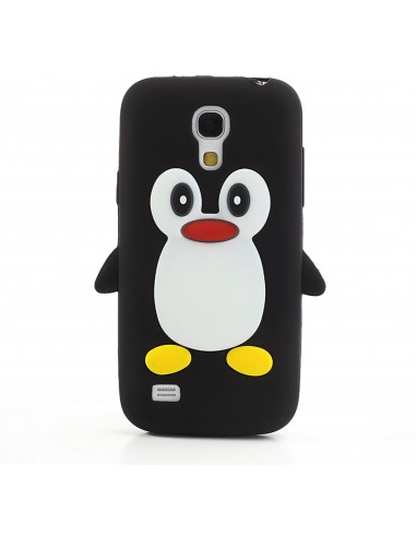 Coque silicone Galaxy S4 Mini Pingouin