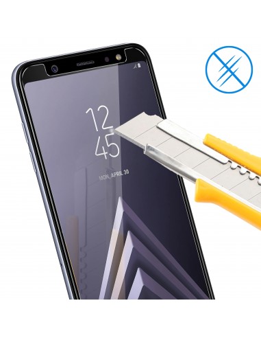 Film en verre trempé Galaxy A6 Plus