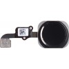 Bouton home avec nappe iPhone 6s Noir