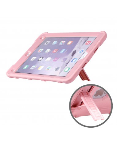 Coque antichoc renforcé 2 en 1 pour iPad Air 2 avec petit support 