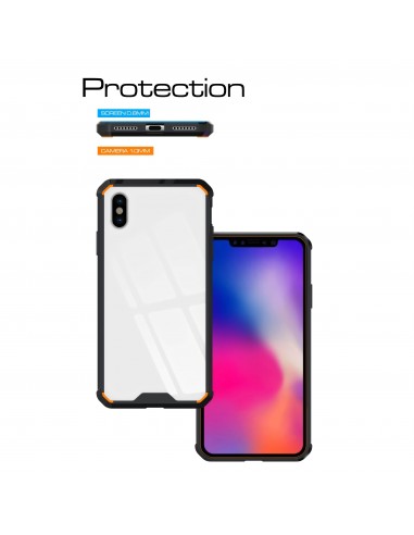 Coque silicone pour iPhone XS Max Coque hybrid antichocs