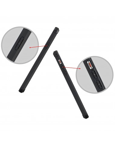 Coque silicone pour iPhone XS Max Coque hybrid antichocs