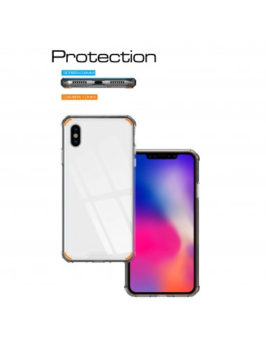 Coque silicone pour iPhone XS Max Coque hybrid antichocs