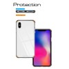 Coque silicone pour iPhone XS Max Coque hybrid antichocs