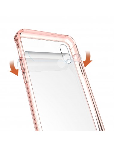 Coque silicone pour iPhone XS Max Coque hybrid antichocs