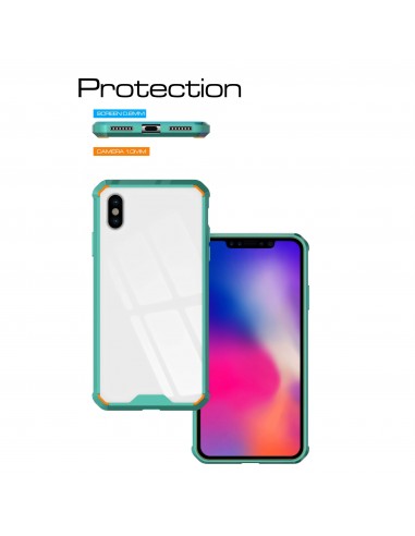 Coque silicone pour iPhone XS Max Coque hybrid antichocs