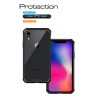 Coque silicone pour iPhone XR Coque hybrid antichocs