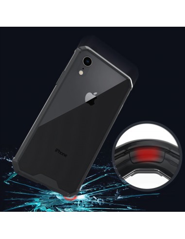 Coque silicone pour iPhone XR Coque hybrid antichocs