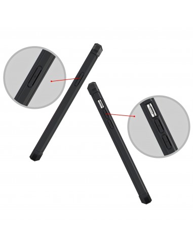 Coque silicone pour iPhone XR Coque hybrid antichocs