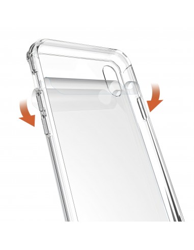 Coque silicone pour iPhone XR Coque hybrid antichocs