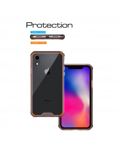 Coque silicone pour iPhone XR Coque hybrid antichocs