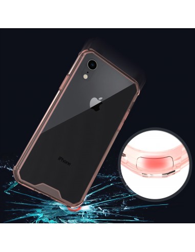 Coque silicone pour iPhone XR Coque hybrid antichocs