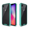 Coque silicone iPhone XR Coque hybrid antichocs Vert