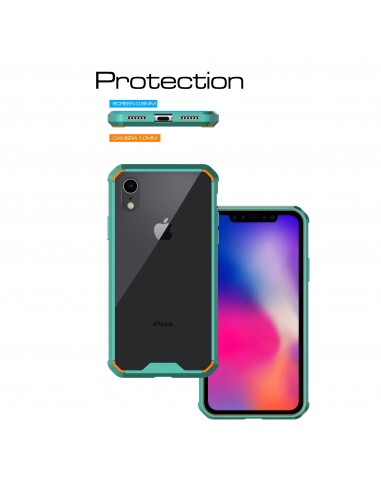 Coque silicone pour iPhone XR Coque hybrid antichocs
