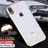 Coque silicone pour iPhone XR avec pierres Swarovski