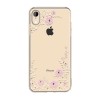 Coque silicone pour iPhone XR avec pierres Swarovski