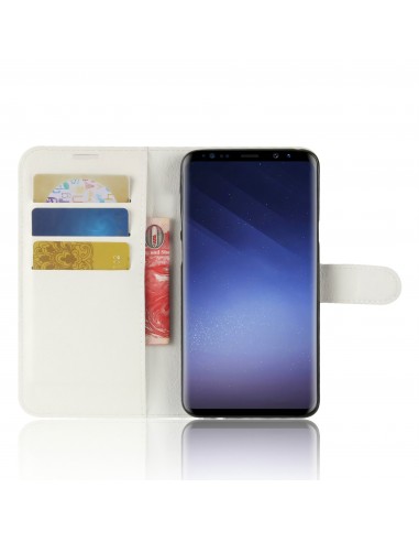 Etui Samsung portefeuille Galaxy S9+ avec rangement cartes